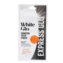 White Glo Charcoal Teeth Strips Express Glo