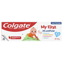 Colgate Toothpaste Kids Anticavity 0-3 Years Strawberry Flavour 80g