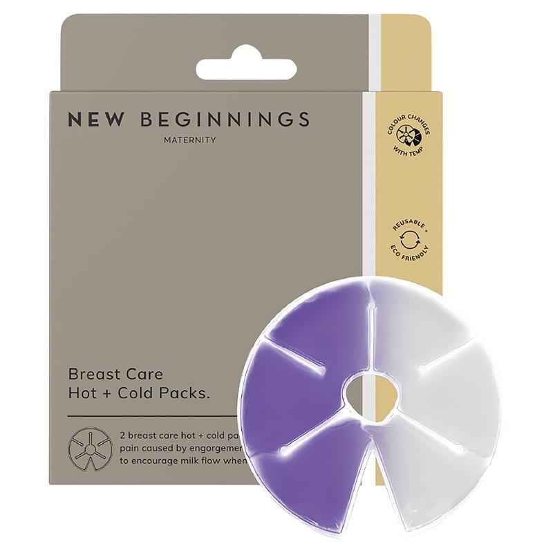 Reusable Breast Care Hot & Cold Packs - 2 Pack