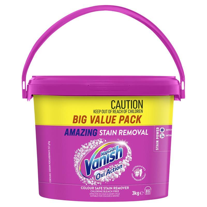 Vanish Napisan Oxiaction 3kg Bucket