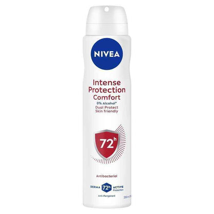 NIVEA Intense Protection Comfort Aerosol Deodorant 72H Protection 250ml