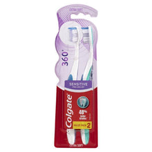 Colgate 360 Sensitive Pro-Relief Sensitive Teeth Pain Toothbrush Extra Soft 2 Pack - GimmeNow