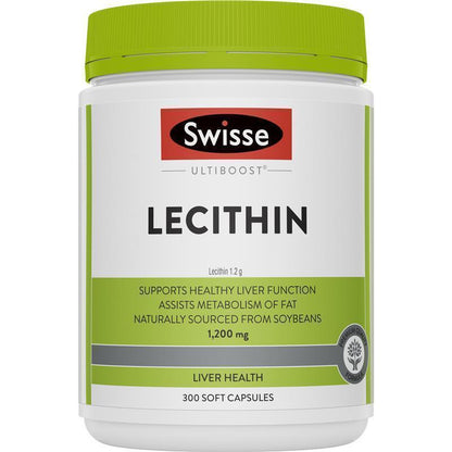 Swisse Ultiboost Lecithin 1200mg 300 Capsules