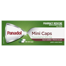 Panadol Paracetamol Pain Relief Mini Capsules 48 Capsules