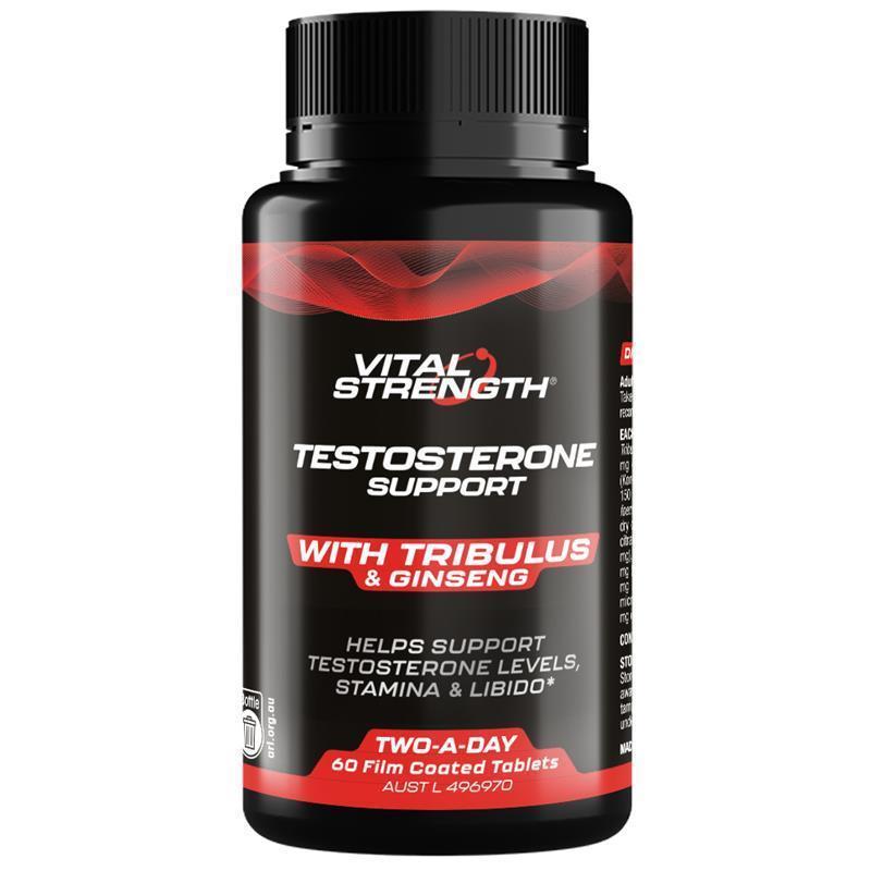 VitalStrength Testosterone Support 60 Tablets