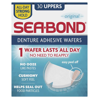 Sea Bond Denture Adhesive Uppers 30