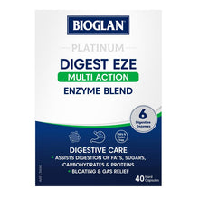 Bioglan Platinum Digest Eze Multi Action 40 Capsules