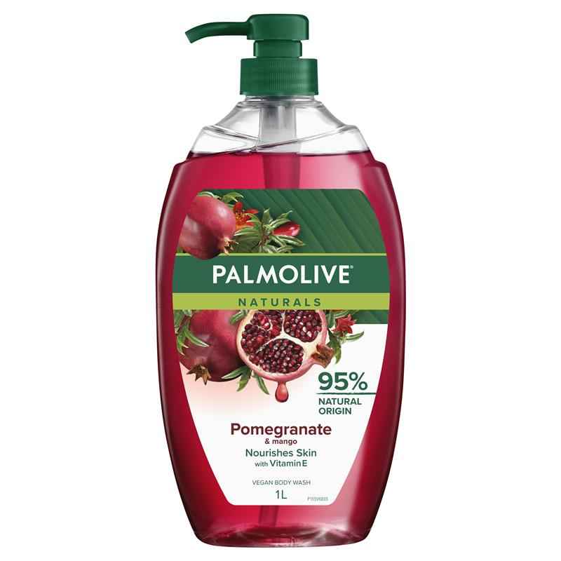 Palmolive Naturals Body Wash Pomegranate & Mango 1L