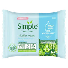 Simple Micellar Facial Wipes 20 Pack - GimmeNow