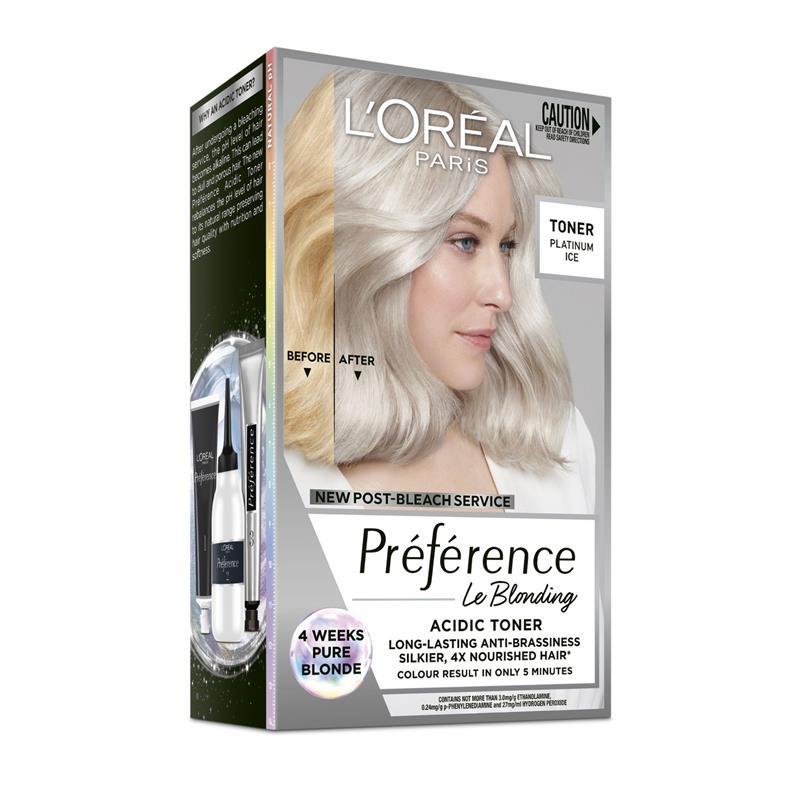 L'Oreal Paris Preference Toner Platinum Ice