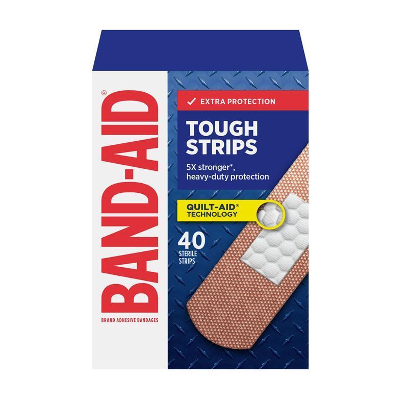 Band-Aid Tough Strips 40 Pack