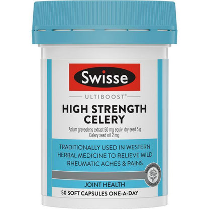 Swisse Celery 5000mg 50 Capsules - GimmeNow