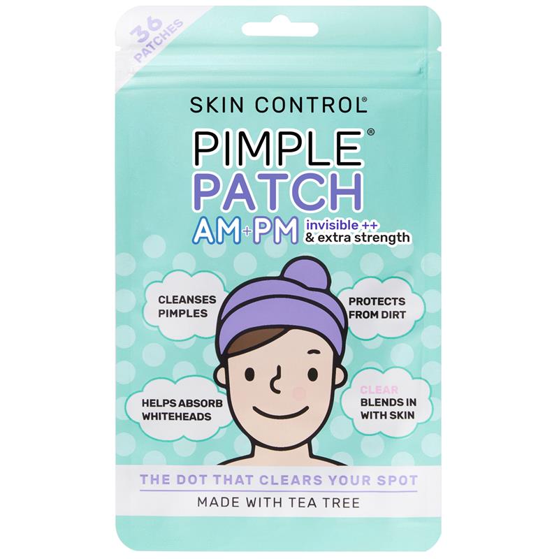 Skin Control Pimple Patches AM & PM Daytime and Night time dots 36 Patches