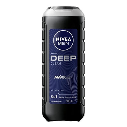 NIVEA for Men Deep Shower Gel 500ml