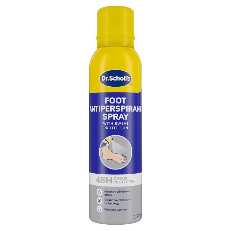 Scholl Fresh Step Foot Spray Anti Perspirant 24 Hour 96g