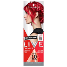 Schwarzkopf LIVE Colour Pillar Box Red Semi Permanent 75ml