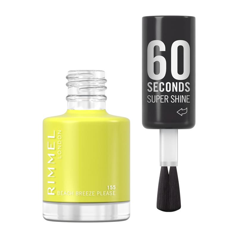 Rimmel 60 Seconds Nail Polish 155 Beach Breeze Please
