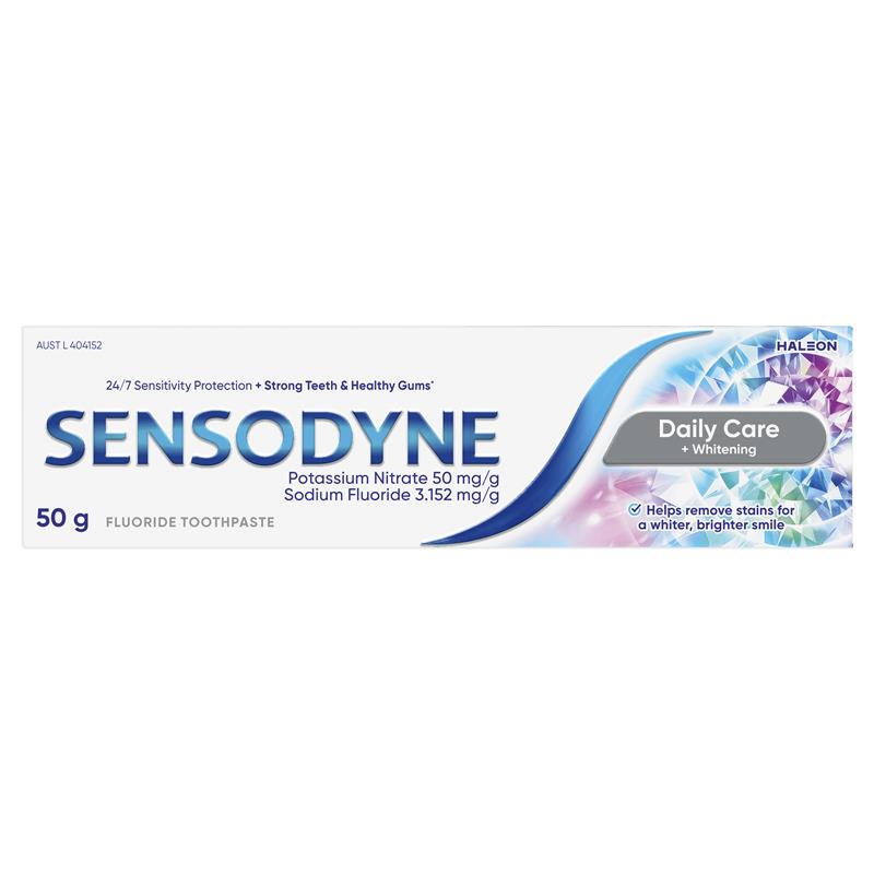 Sensodyne Toothpaste Daily Care + Whitening 50g
