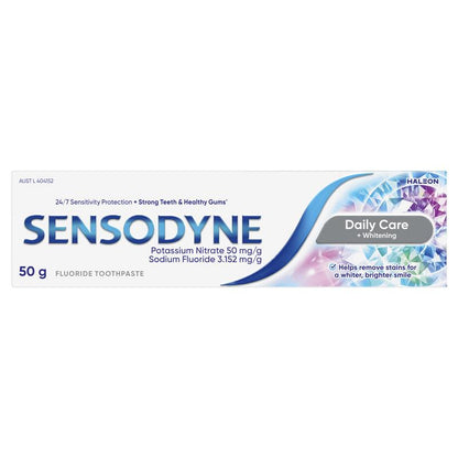 Sensodyne Toothpaste Daily Care + Whitening 50g