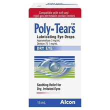Poly Tears Eye Drops 15ml - GimmeNow