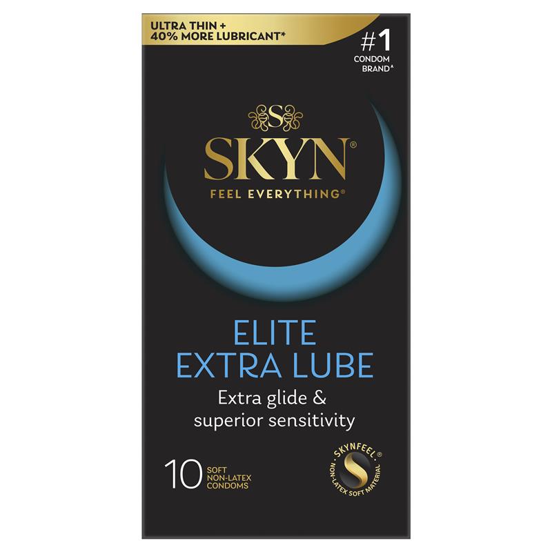 SKYN® Elite Extra Lubricated Condoms 10 Pack
