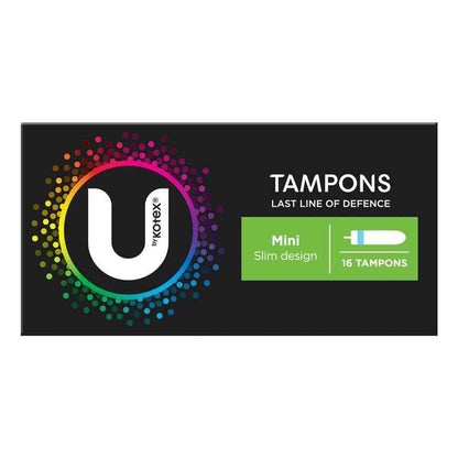 U by Kotex Slim Tampons Mini 16 Pack