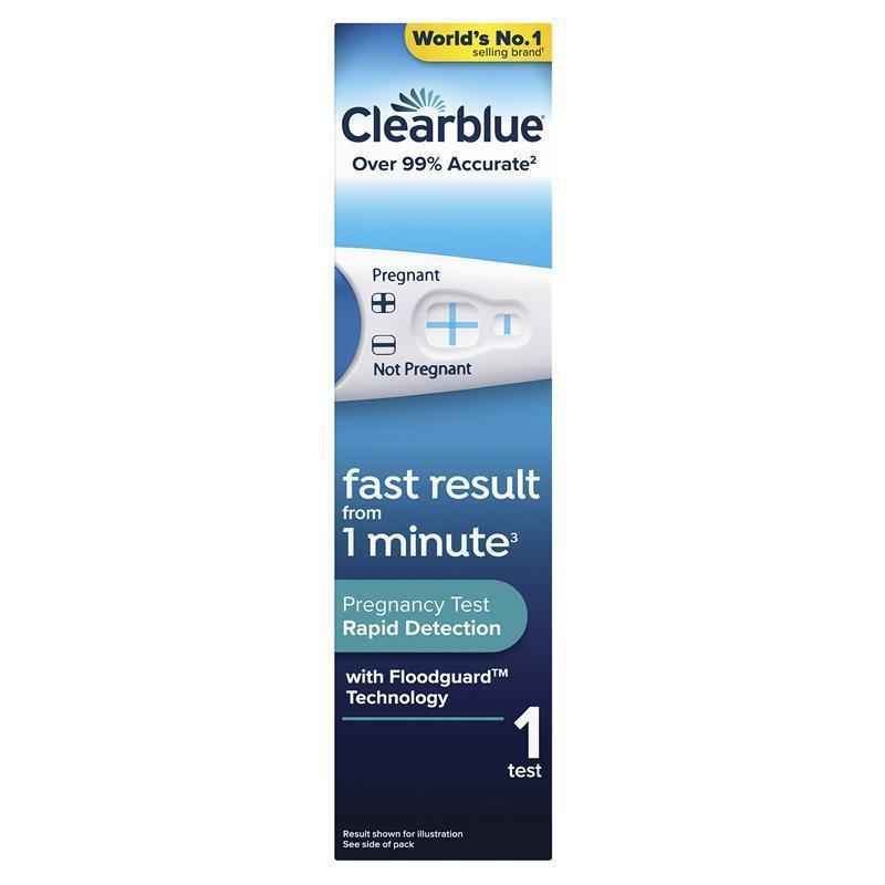 Clearblue Pregnancy Test Rapid Detection 1 Test