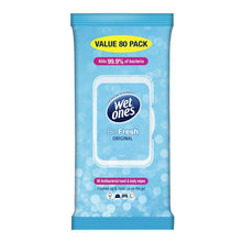 Wet Ones Be Fresh Antibacterial Wipes 80 Pack