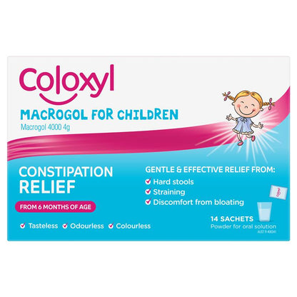 Coloxyl Macrogol For Children 14 Sachets