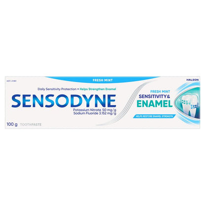 Sensodyne Toothpaste Sensitivity & Enamel Fresh Mint 100g