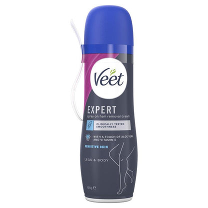 Veet Expert Spray On Cream Sensitive 150ml