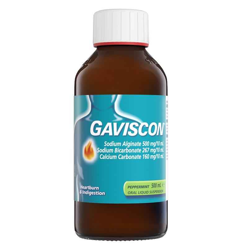 Gaviscon Original Liquid Peppermint 500ml