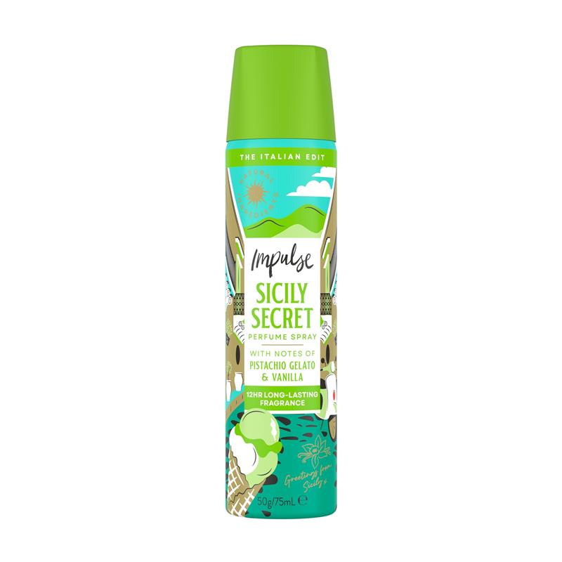 Impulse Body Spray Sicily Secret 75ml