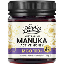 Barnes Naturals Australian Manuka Honey 1kg MGO 100+
