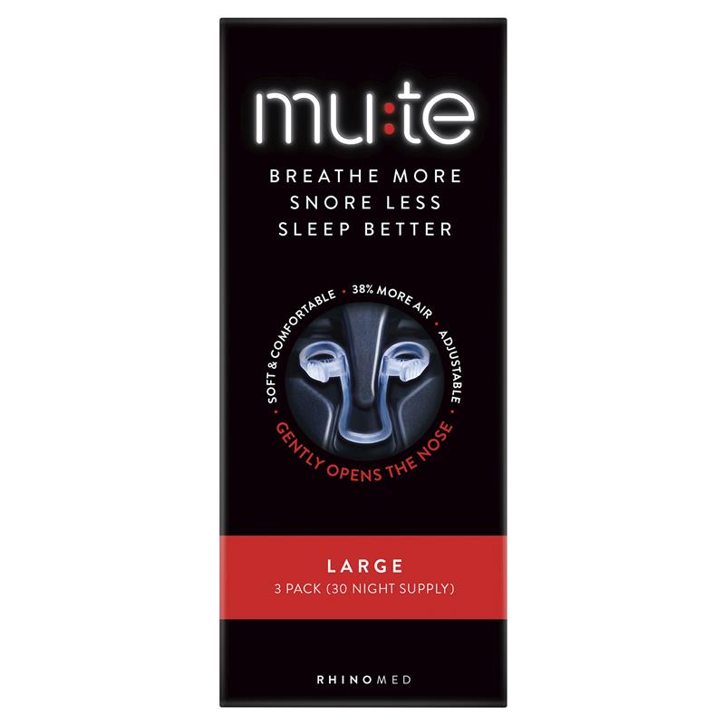 Mute Snoring Relief Large Pack