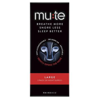 Mute Snoring Relief Large Pack