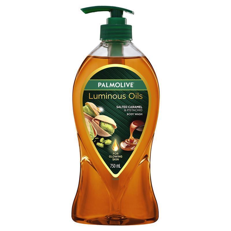 Palmolive Luminous Oils Body Wash Salted Caramel & Pistachio 750ml