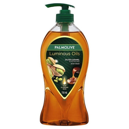 Palmolive Luminous Oils Body Wash Salted Caramel & Pistachio 750ml