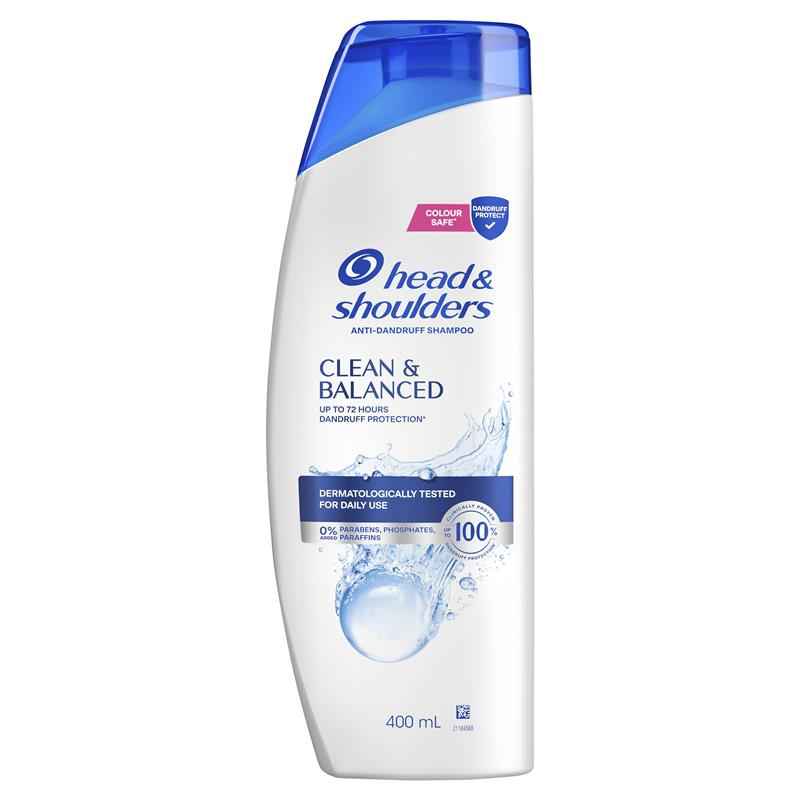 Head & Shoulders Clean & Balanced Anti-Dandruff Shampoo 400mL