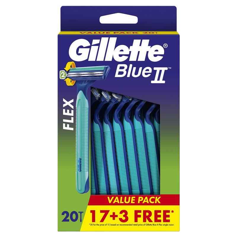 Gillette Blue II Plus 20 Pack