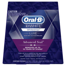 Oral B 3D White Luxe Advanced Seal 14 Teeth Whitening Treatments - GimmeNow