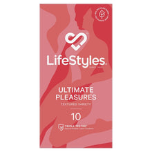 Lifestyles Ultimate Pleasures Condoms 10 Pack