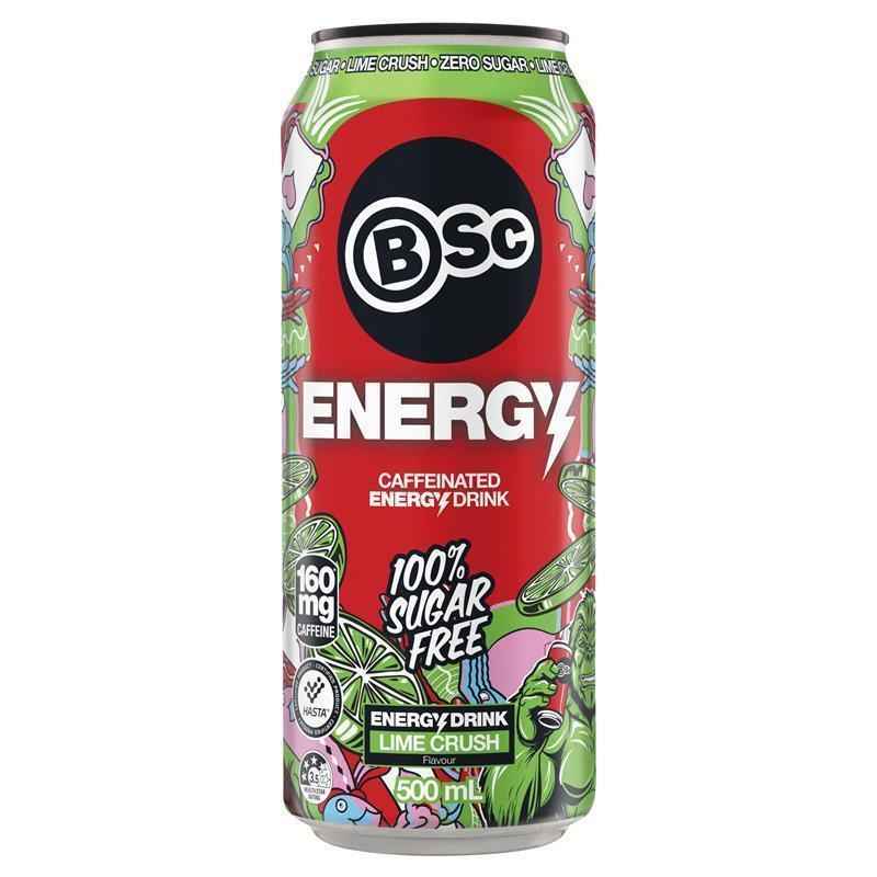 BSc Energy Drink Lime Crush 500ml