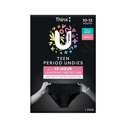 U by Kotex Reusable Period Undies Teen Size 10-12