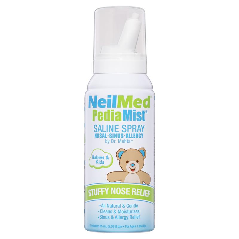 NeilMed PediaMist Saline Nasal Spray 75mL