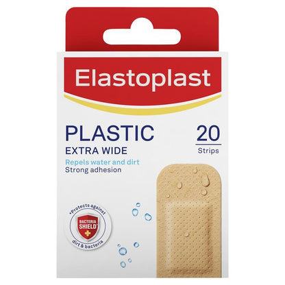 Elastoplast Extra Wide Plastic Strips 20