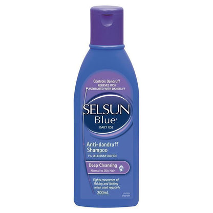 Selsun Blue Anti Dandruff Shampoo Deep Cleansing 200mL