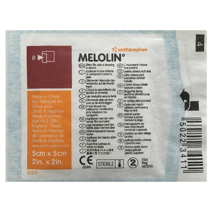 Melolin 5cm x 5cm Single Dressing