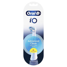 Oral B Power Toothbrush iO Advanced Clean Refills White 4 Pack