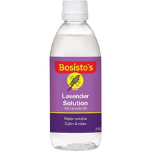 Bosisto's Lavender Solution 250ml
